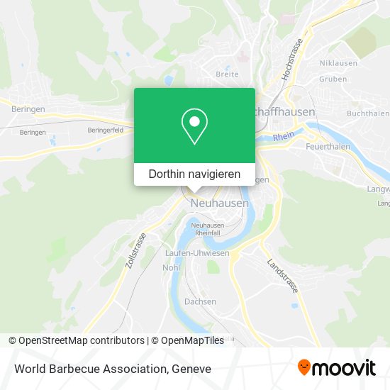 World Barbecue Association Karte