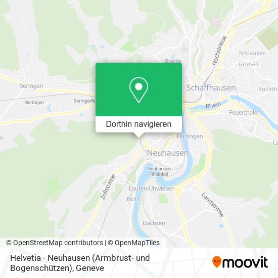 Helvetia - Neuhausen (Armbrust- und Bogenschützen) Karte
