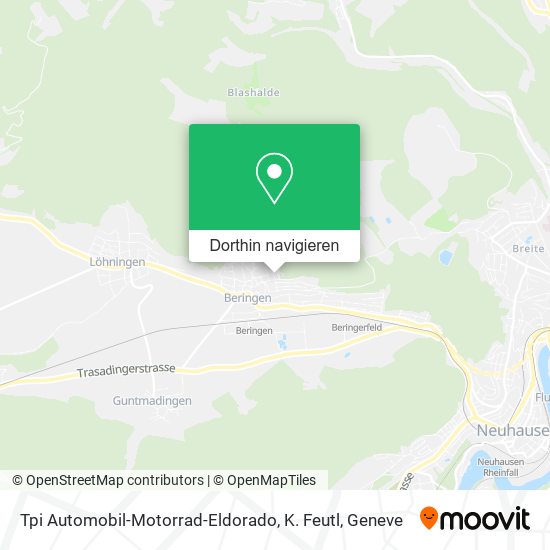 Tpi Automobil-Motorrad-Eldorado, K. Feutl Karte