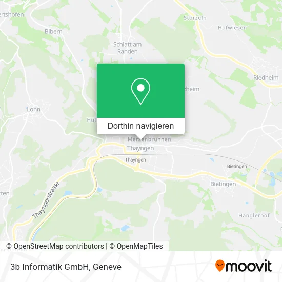 3b Informatik GmbH Karte