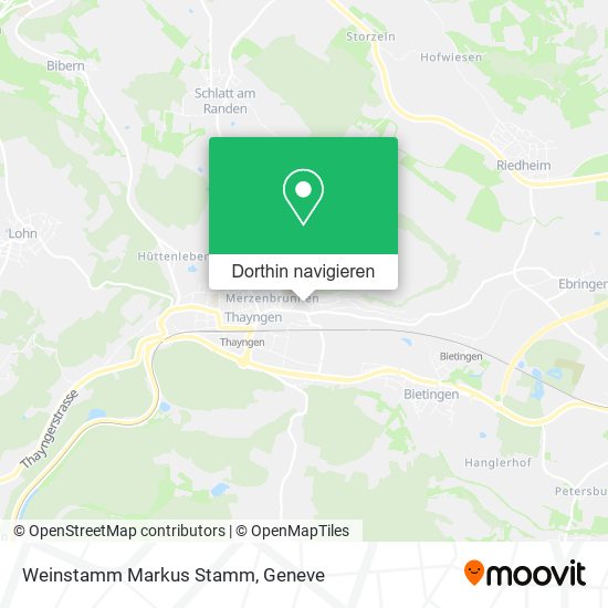 Weinstamm Markus Stamm Karte