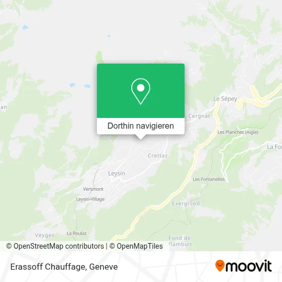 Erassoff Chauffage Karte