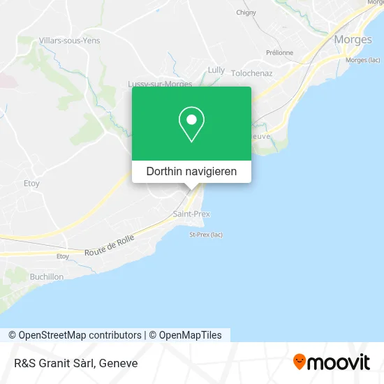 R&S Granit Sàrl Karte