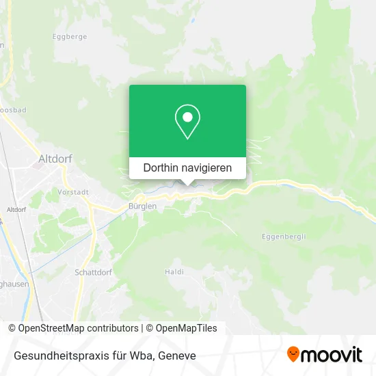 Gesundheitspraxis für Wba Karte