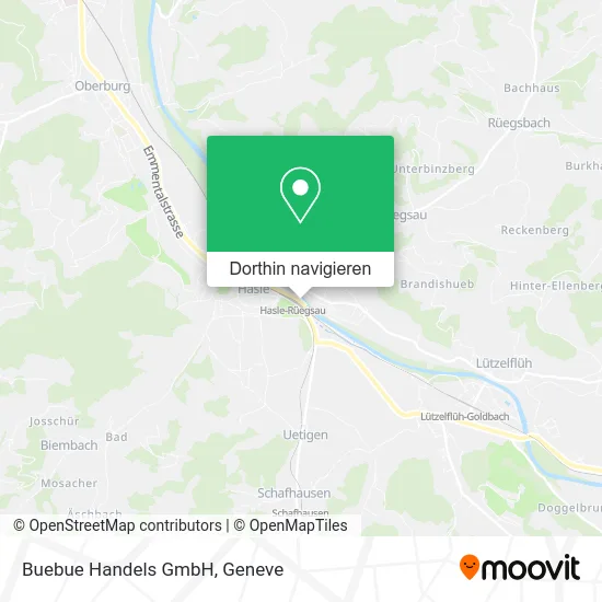 Buebue Handels GmbH Karte