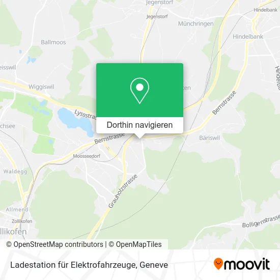 Ladestation für Elektrofahrzeuge Karte