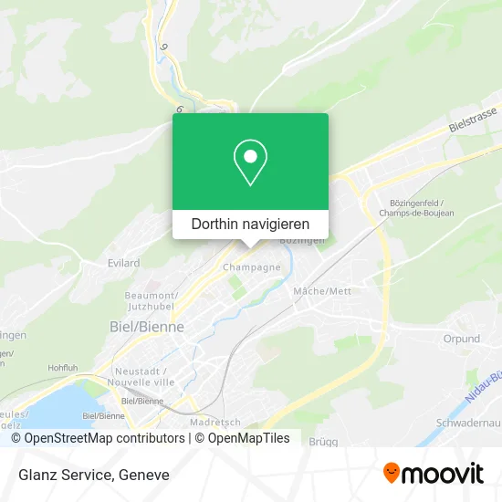Glanz Service Karte
