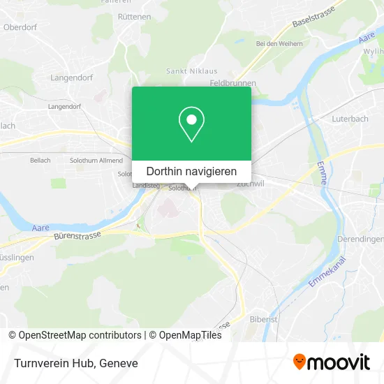 Turnverein Hub Karte