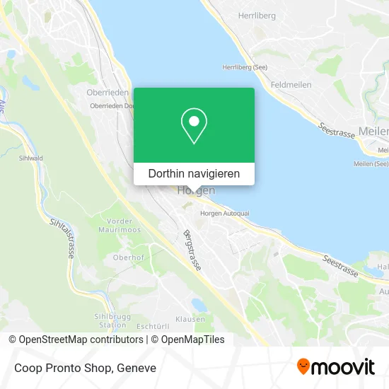 Coop Pronto Shop Karte