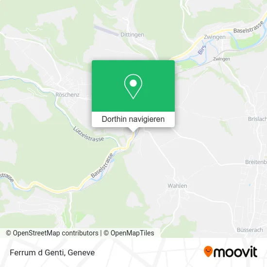 Ferrum d Genti Karte