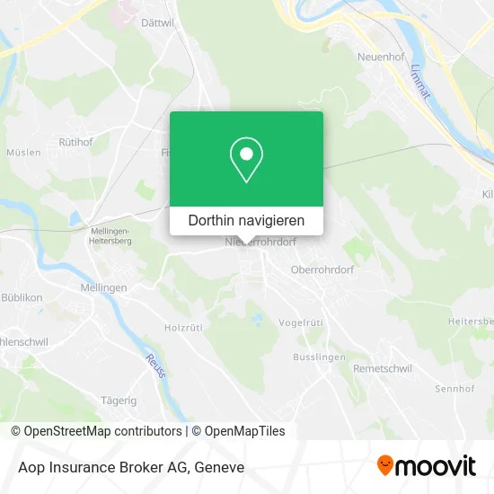 Aop Insurance Broker AG Karte