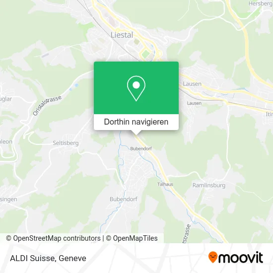 ALDI Suisse Karte