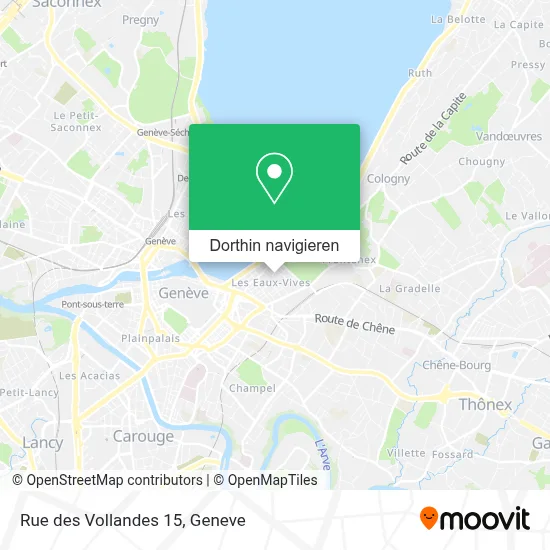 Rue des Vollandes 15 Karte