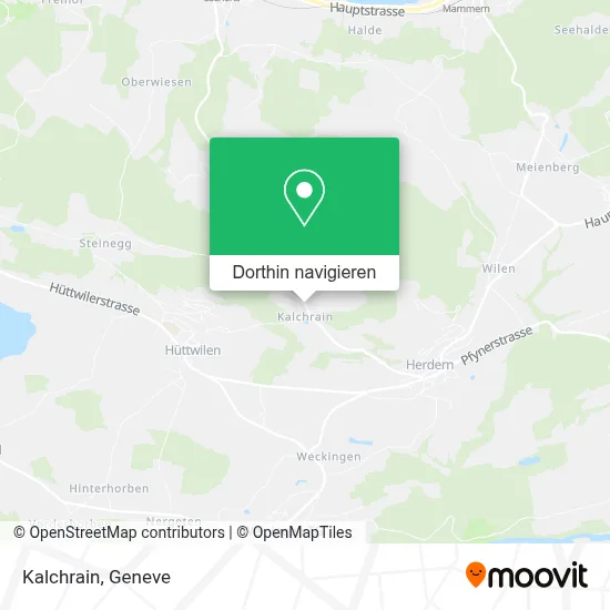 Kalchrain Karte