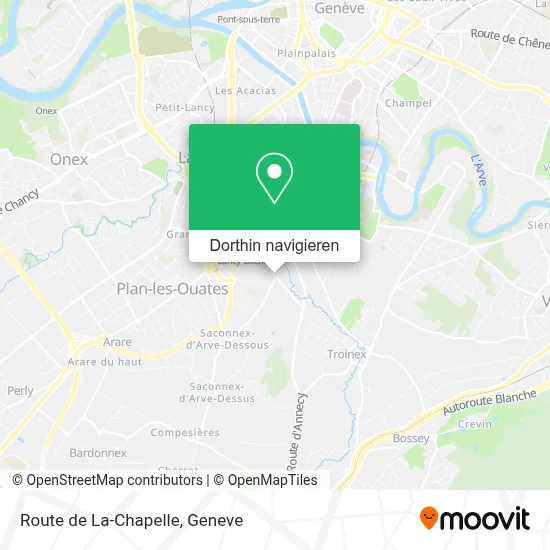 Route de La-Chapelle Karte