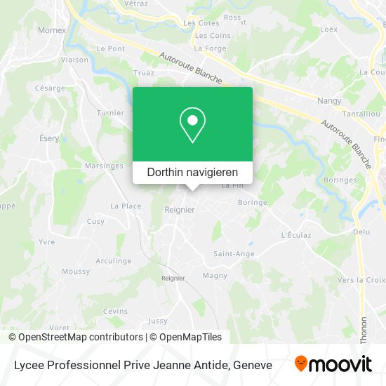Lycee Professionnel Prive Jeanne Antide Karte