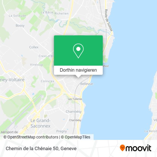 Chemin de la Chênaie 50 Karte