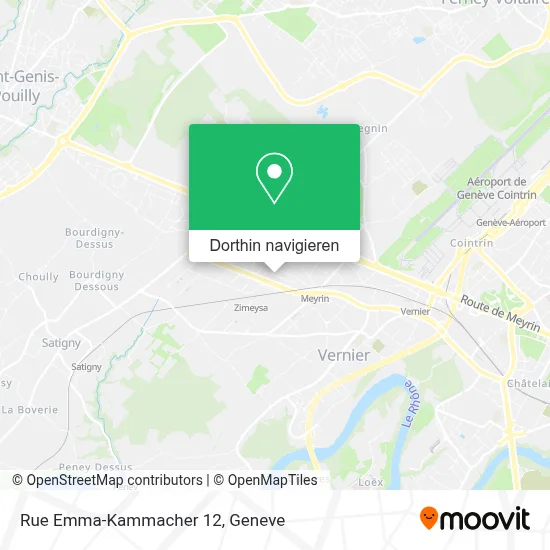 Rue Emma-Kammacher 12 Karte