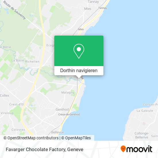 Favarger Chocolate Factory Karte