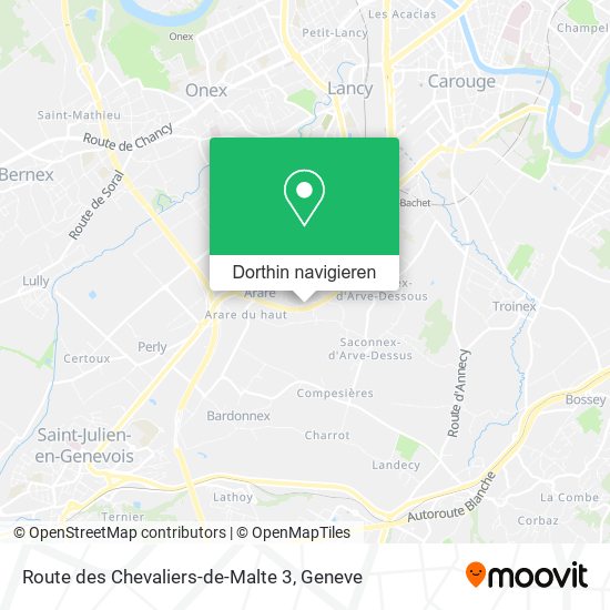 Route des Chevaliers-de-Malte 3 Karte