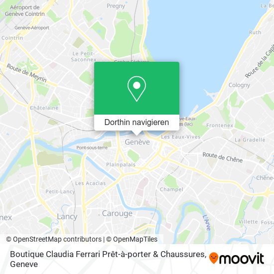 Boutique Claudia Ferrari Prêt-à-porter & Chaussures Karte