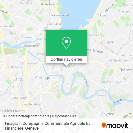 Finagrain Compagnie Commerciale Agricole Et Financière Karte