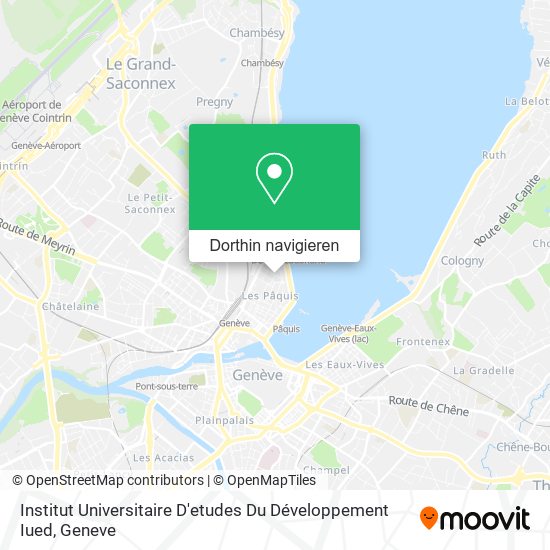 Institut Universitaire D'etudes Du Développement Iued Karte