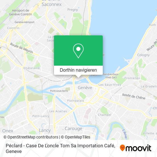 Péclard - Case De L'oncle Tom Sa Importation Café Karte
