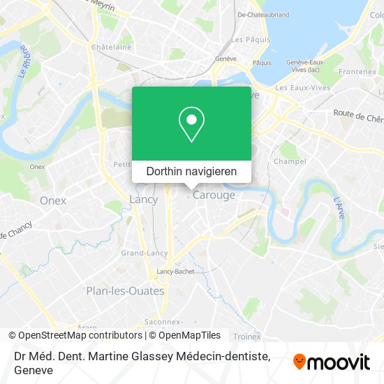 Dr Méd. Dent. Martine Glassey Médecin-dentiste Karte