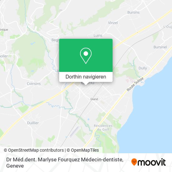 Dr Méd.dent. Marlyse Fourquez Médecin-dentiste Karte