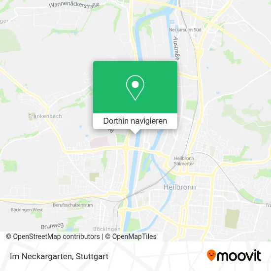 Im Neckargarten Karte
