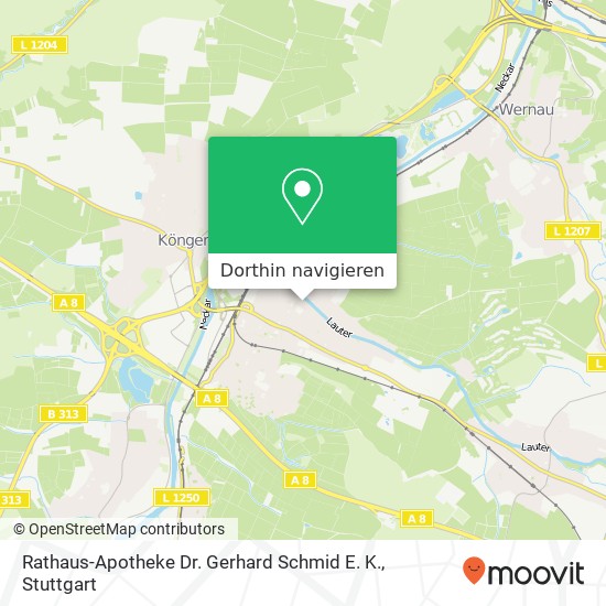 Rathaus-Apotheke Dr. Gerhard Schmid E. K. Karte