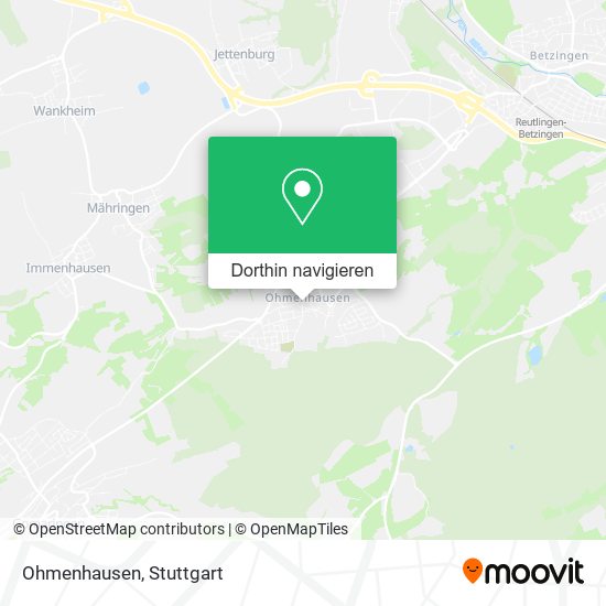 Ohmenhausen Karte