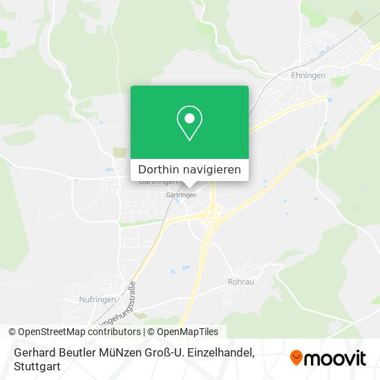 Gerhard Beutler MüNzen Groß-U. Einzelhandel Karte