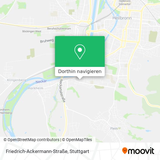 Friedrich-Ackermann-Straße Karte