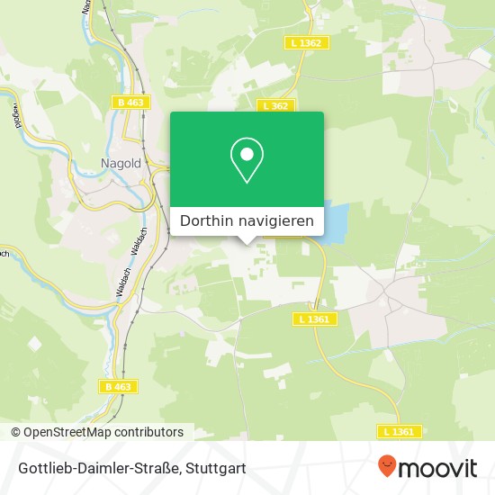 Gottlieb-Daimler-Straße Karte