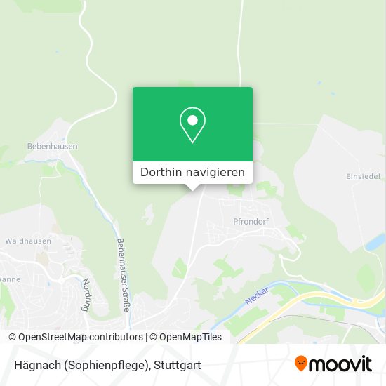 Hägnach (Sophienpflege) Karte