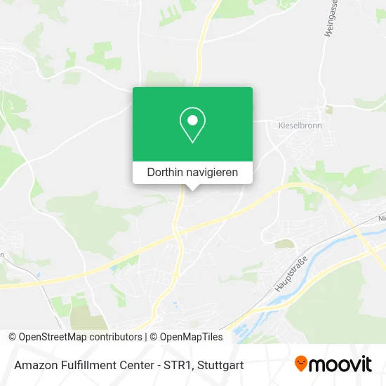 Amazon Fulfillment Center - STR1 Karte