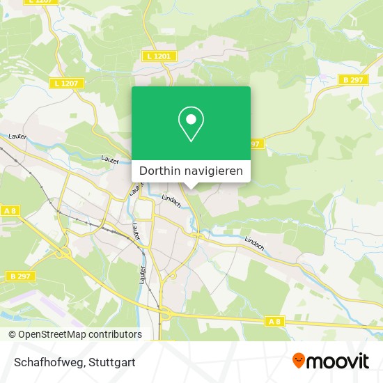 Schafhofweg Karte