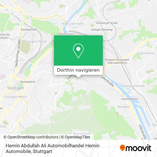 Hemin Abdullah Ali Automobilhandel Hemin Automobile Karte