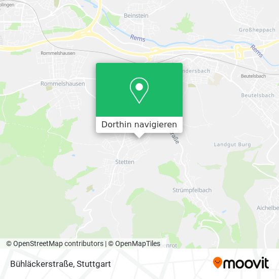 Bühläckerstraße Karte