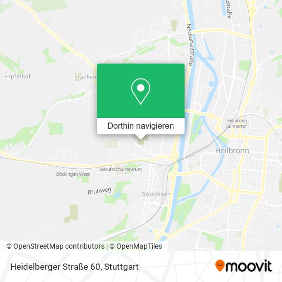 Heidelberger Straße 60 Karte