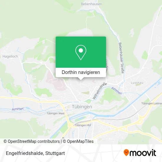 Engelfriedshalde Karte