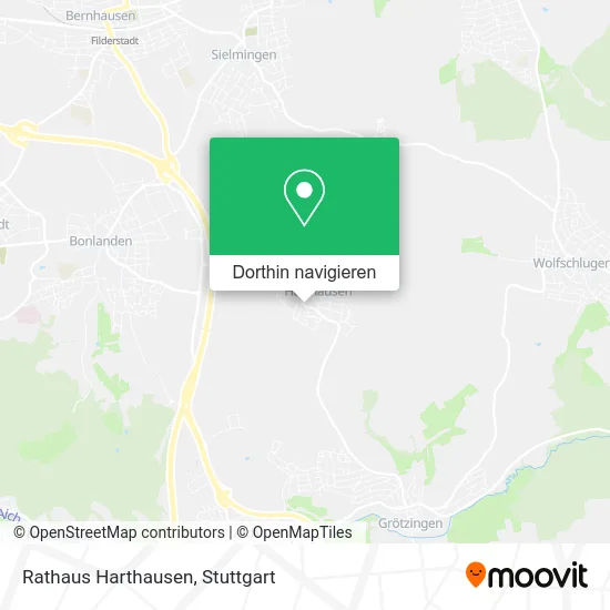 Rathaus Harthausen Karte