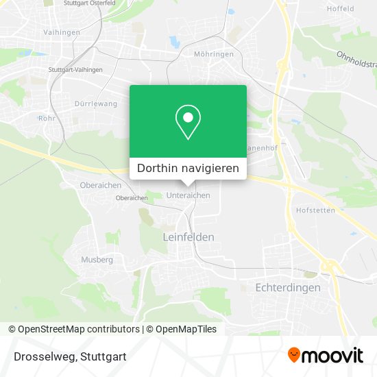 Drosselweg Karte