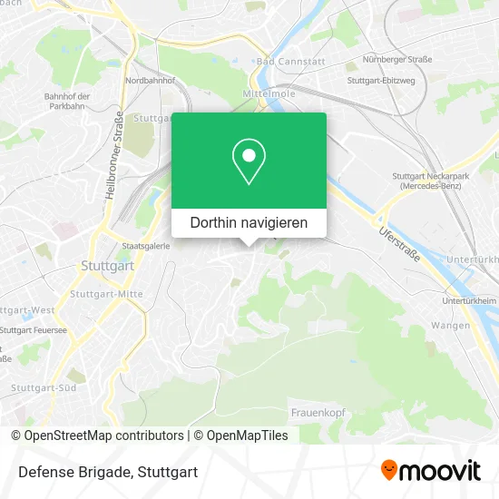 Defense Brigade Karte