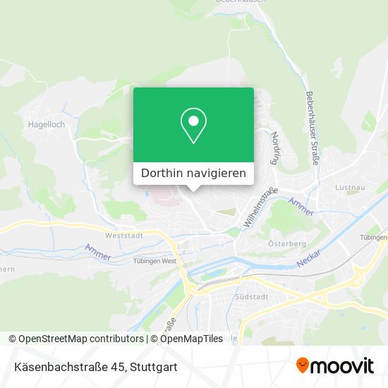 Käsenbachstraße 45 Karte