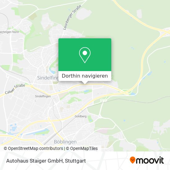 Autohaus Staiger GmbH Karte