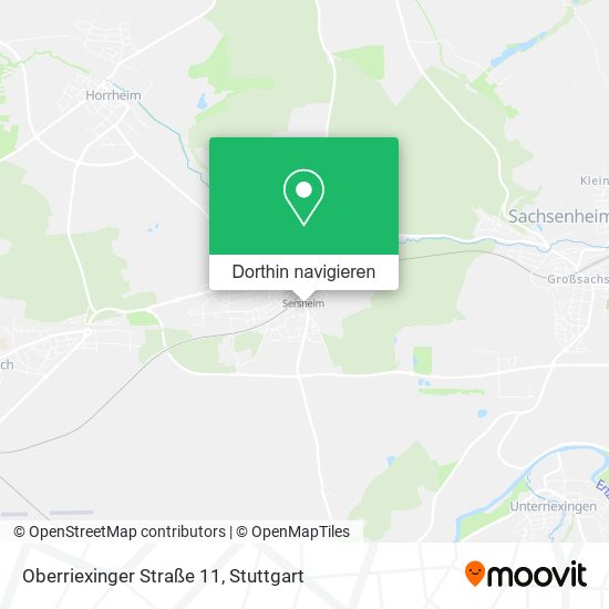 Oberriexinger Straße 11 Karte