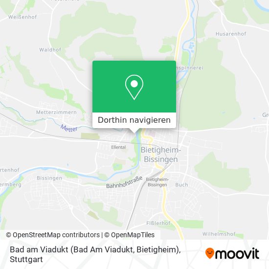 Bad am Viadukt (Bad Am Viadukt, Bietigheim) Karte